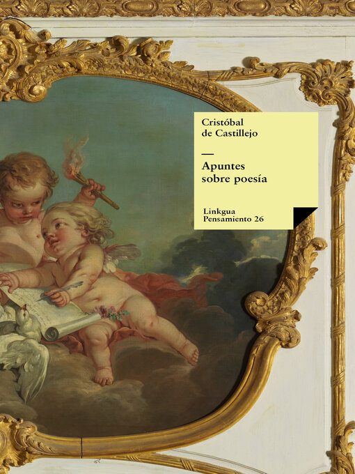 Title details for Apuntes sobre poesía by Cristóbal de Castillejo - Available